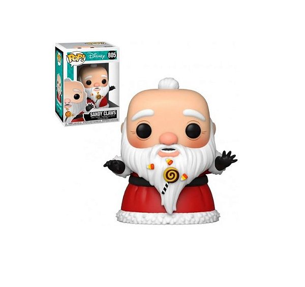 Sandy Claws 805 Pop Funko Disney Estranho Mundo de Jack