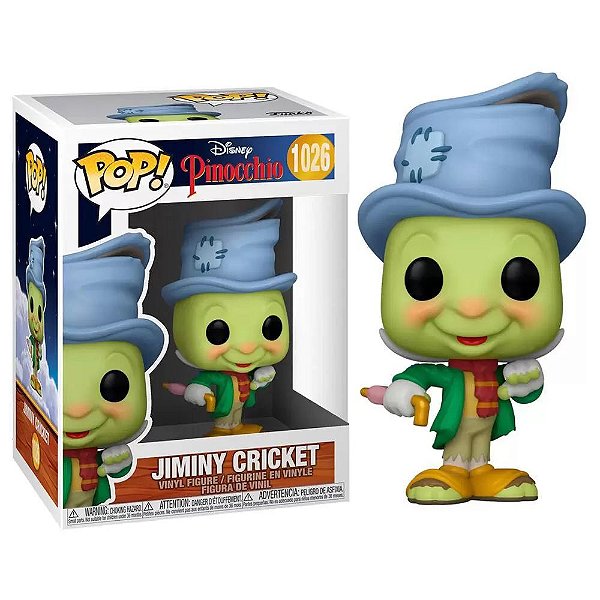 Jiminy Cricket 1026 Pop Funko Disney Pinocchio