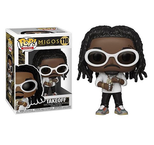 Takeoff 110 Pop Funko Rocks Migos