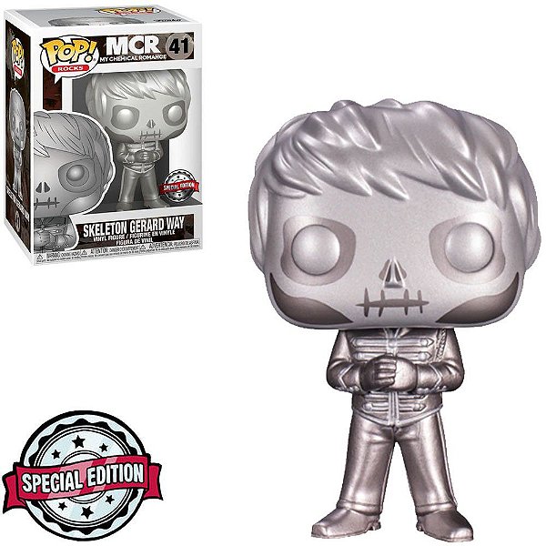 Skeleton Gerard Way 41 Excl Pop Funko My Chemical Romance