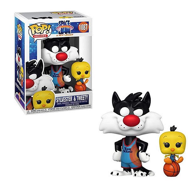 Sylvester & Tweety 1087 Pop Funko Space Jam Legacy