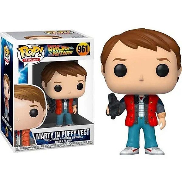 Marty in Puffy Vest 961 Pop Funko Back to the Future