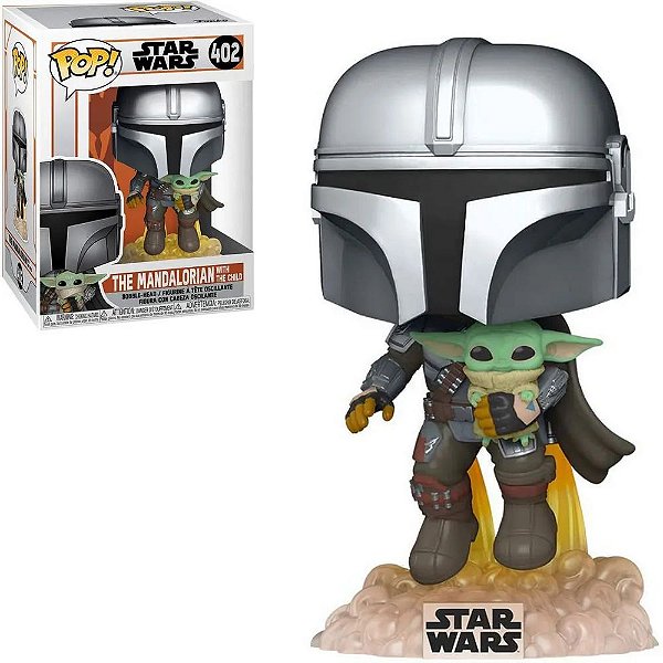 The Mandalorian with Child 402 Pop Funko Star Wars