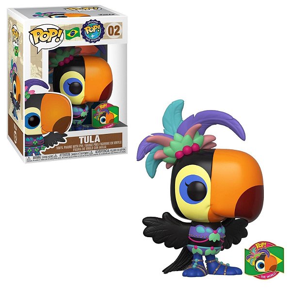 Tula 02 Pop Funko Around The World Brasil