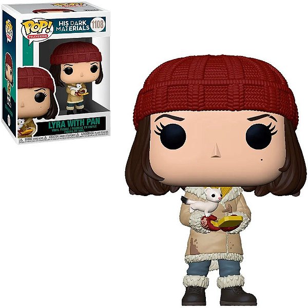 Lyra With Pan 1108 Pop Funko His Dark Materials