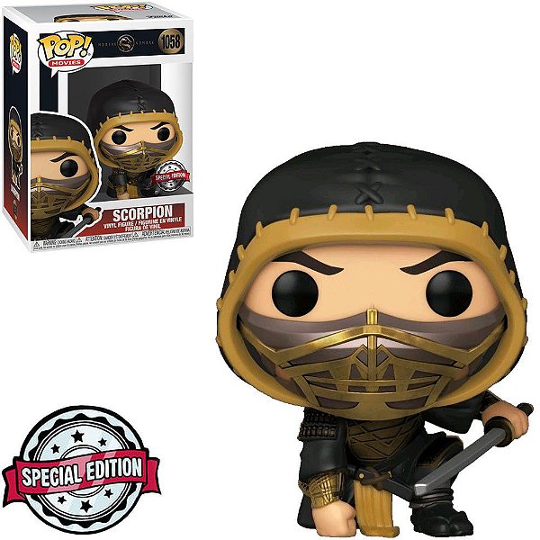 Scorpion 1058 Exclusivo Pop Funko Mortal Kombat