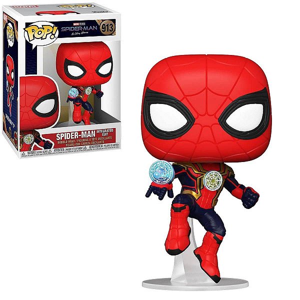 Spider-man Integrated Suit 913 Pop Funko No Way Home Marvel