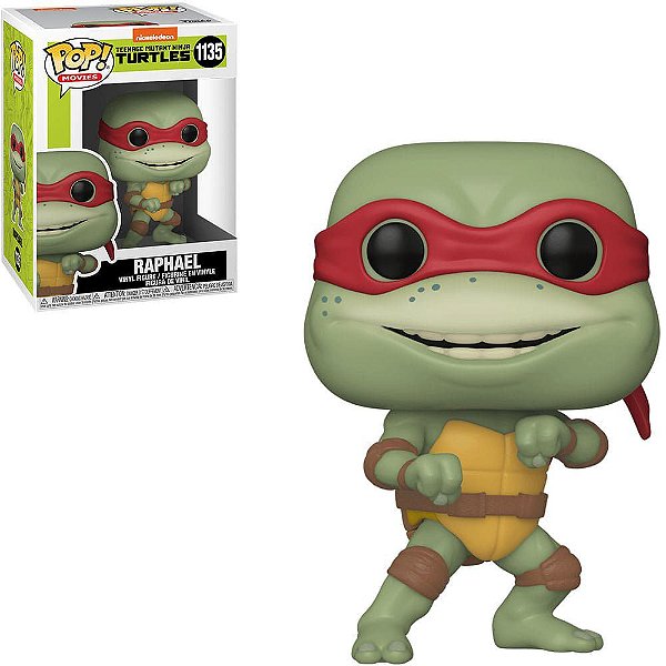 Raphael 1135 Pop Funko Tartarugas Ninjas