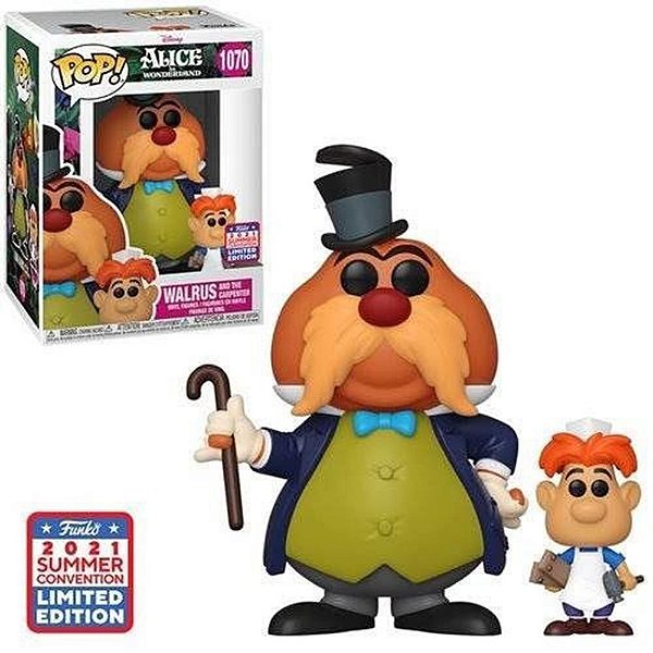 Walrus and the Carpenter 1070 Excl Pop Funko Alice Disney