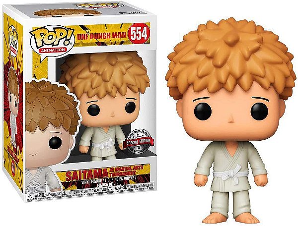 Saitama at Martial Art 553 Exclusivo Pop Funko One Punch Man