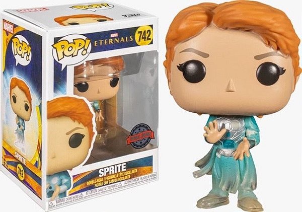 Sprite 742 Exclusivo Pop Funko Eternals Marvel