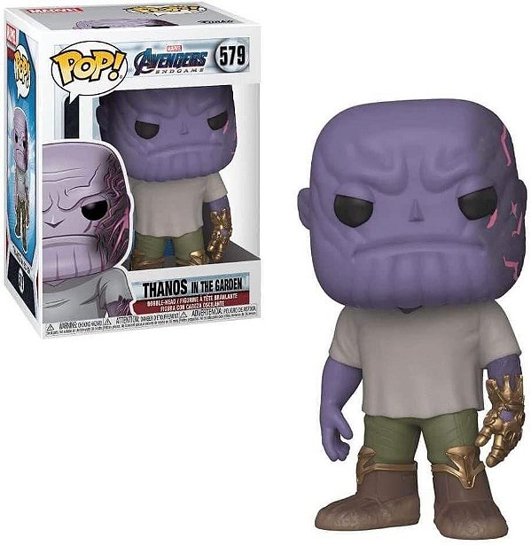 Thanos in The Garden 579 Pop Funko Marvel - CX AVARIADA