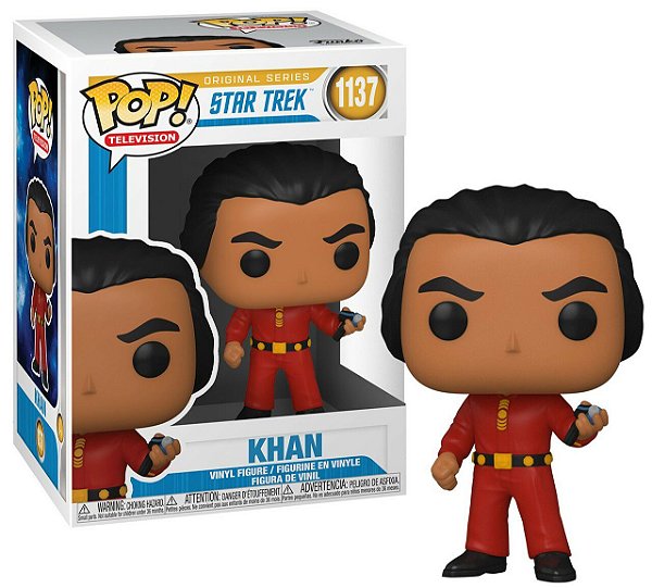 Khan 1137 Pop Funko Star Trek
