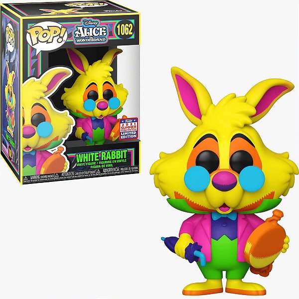 White Rabbit 1062 Exclusivo Pop Funko Alice Disney