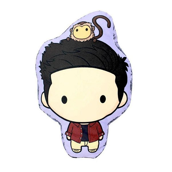 Almofada Formato Fibra Veludo Ross Friends - 10064674