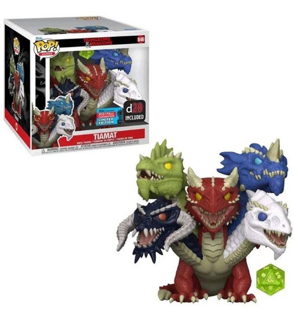 Tiamat 846 Exclusivo Pop Funko Dungeons e Dragons