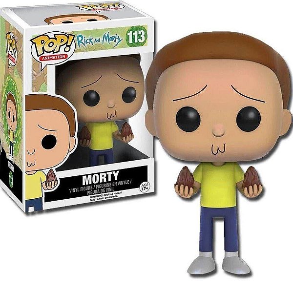 Morty 113 Pop Funko Rick and Morty