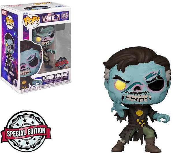 Zombie Strange 946 Exclusivo Pop Funko What If Marvel