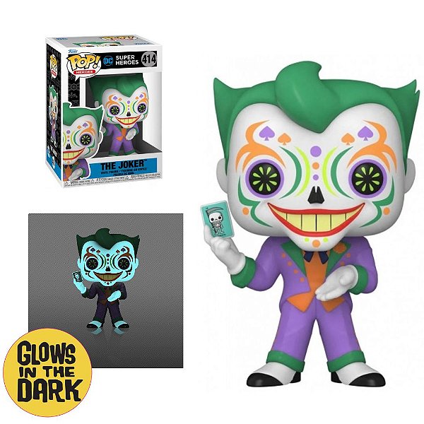 The Joker 414 Exclusivo Glow Pop Funko DC