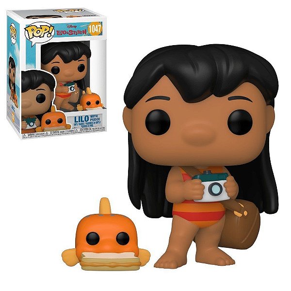 Lilo with Pudge 1047 Pop Funko Lilo e Stitch Disney