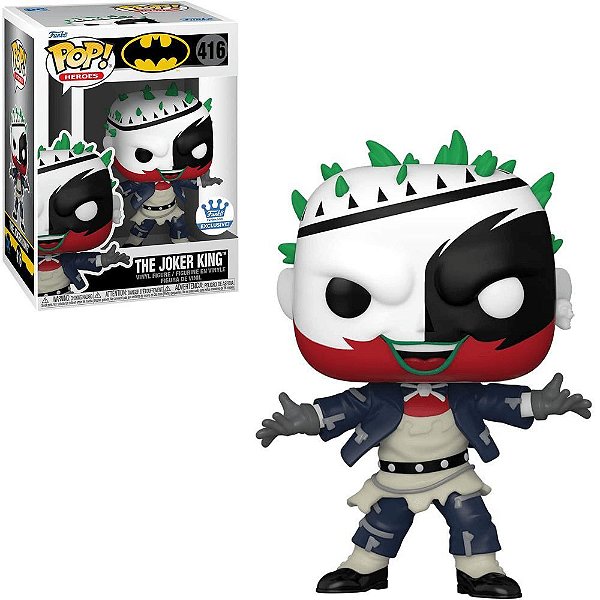 The Joker King 416 Exclusivo Pop Funko Batman DC