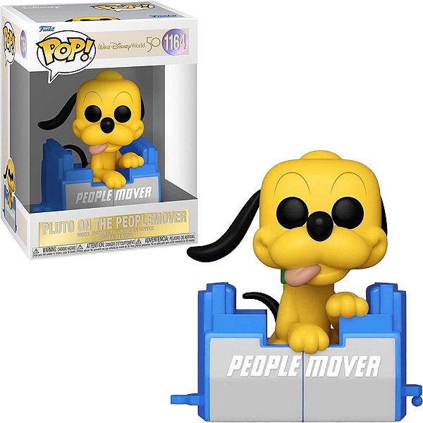 Pluto on The Peoplemover 1164 Pop Funko Walt Disney World