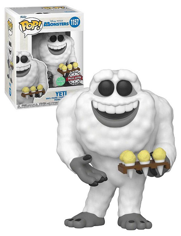 Yeti 1157 Exclusivo Scented Pop Funko Monstros SA Disney
