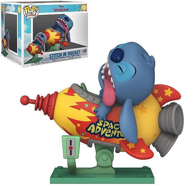 Stitch in Rocket 102 Rides Pop Funko Lilo e Stitch Disney