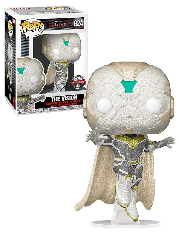 The Vision 824 Diamond Pop Funko WandaVision Marvel