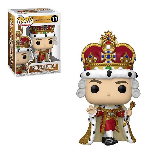 King George 11 Pop Funko Hamilton