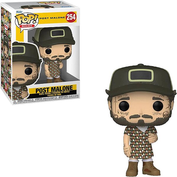 Post Malone 254 Pop Funko Rocks