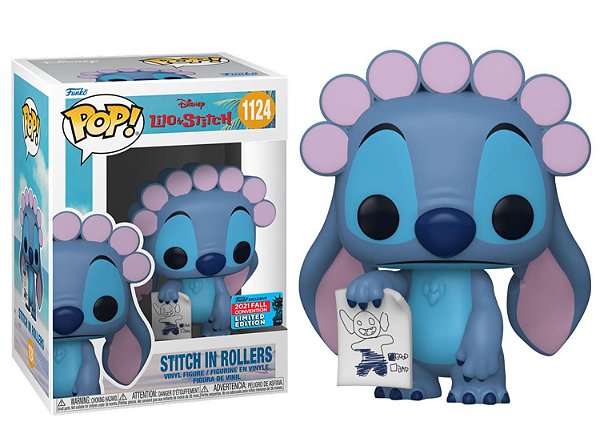 Stitch in Rollers 1124 Exclus Pop Funko Lilo e Stitch Disney
