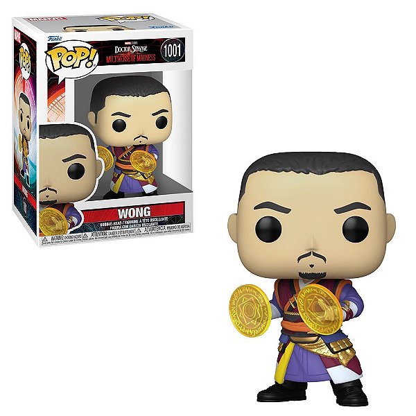 Wong 1001 Pop Funko Doctor Strange Marvel