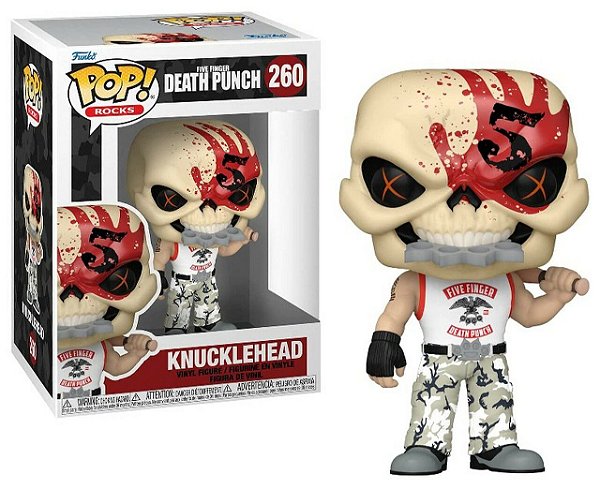 Knucklehead 260 Pop Funko Rocks Five Finger Death Punch