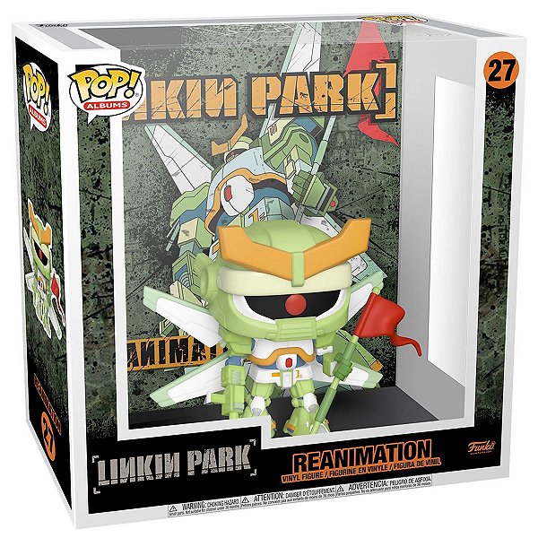 Linkin Park 27 Album Pop Funko Reanimation Rocks