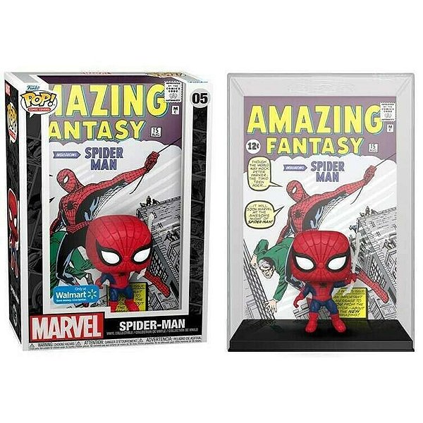 Spider-Man 05 Comic Cover Pop Funko Marvel