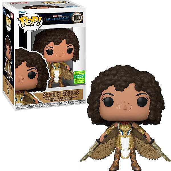 Scarlet Scarab 1093 Exclusivo Pop Funko Moon Knight Marvel