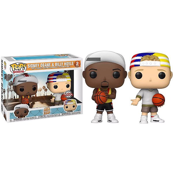 Sidney e Billy Pack2 Pop Funko White Man Cant Jump
