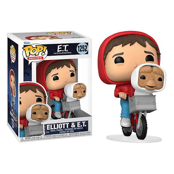 Elliott e ET 1252 Pop Funko ET o Extraterrestre