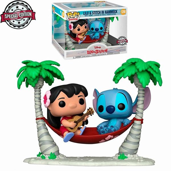 Lilo e Stitch in Hammock 1200 Excl Moment Pop Funko Disney