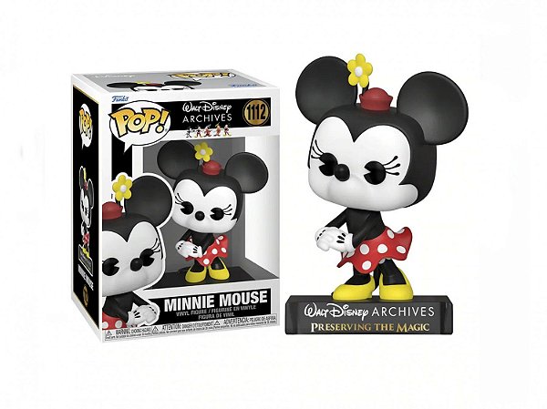 Minnie Mouse 1112 Pop Funko Disney Archives