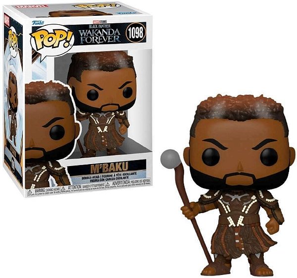 M Baku 1098 Pop Funko Pantera Negra Wakanda Forever Marvel