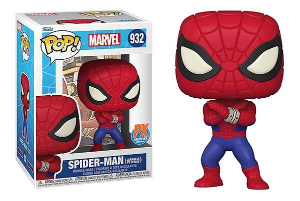 Spider-man Japanese TV Series 932 Exclusivo Pop Funko Marvel
