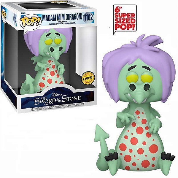 Madam Mim Dragon 1102 Chase Pop Funko Espada Era Lei Disney