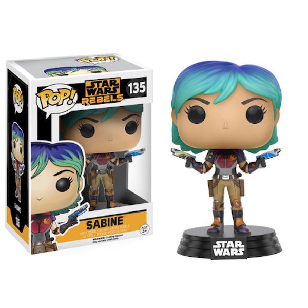 Sabine 135 Pop Funko Star Wars Rebels