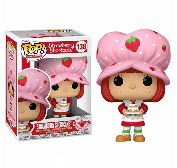 Strawberry Shortcake 138 Pop Funko Moranguinho
