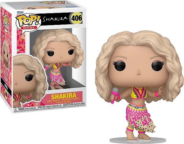 Shakira 406 Pop Funko Rocks