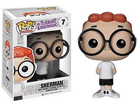 Sherman 7 Pop Funko Mr Peabody and Sherman
