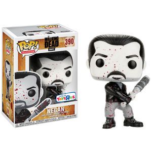 Negan 390 Exclusivo Pop Funko The Walking Dead B&w