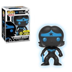 Wonder Woman 08 Mulher Maravilha Pop Funko Batman Dc Gitd